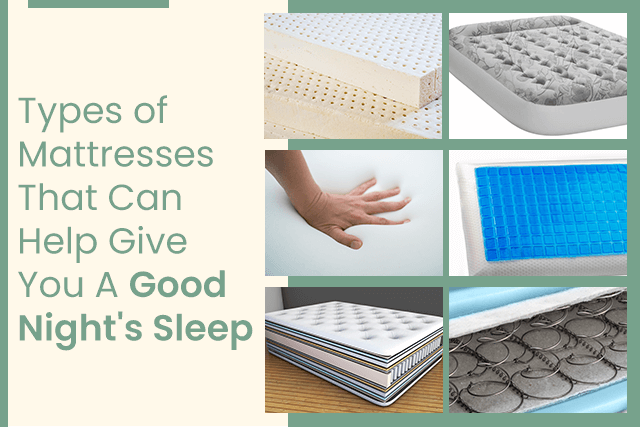 types of mattresses