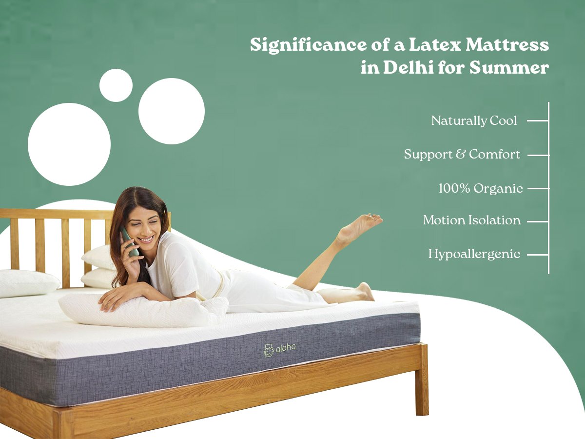 latex mattress in Delhi